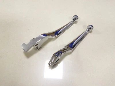 Chrome Aluminum Brake Clutch Lever For Honda Stateline 1300 Shadow VLX 600 Fury - Image 1 of 4