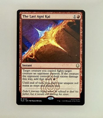Magic the Gathering: The Last Agni Kai Avatar: The Last Airbender Reg NM - Image 1 of 3
