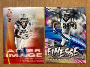 Jonathon Brooks 2025 Topps Signature Class Alter Image & 2024ToppsChrome Finesse - Picture 1 of 7