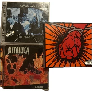 Metallica CD Lot 3 Total CD’s Ships Super Fast - Imagen 1 de 2