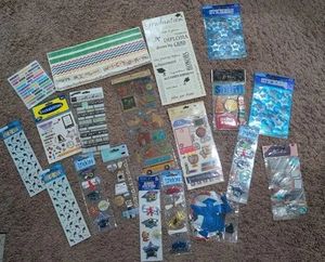 Lot of SCHOOL & GRADUATION Stickers & DieCuts Jolee's, Stickles, La petites, Etc - Picture 1 of 6