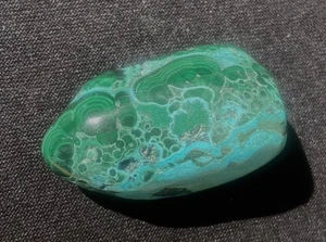Malachite & Chrysocolla Striking Tumbled Fine Copper 36 Grams or 1.2 Oz's Africa - Picture 1 of 8