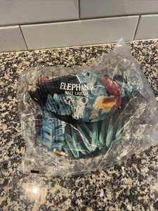 Importado Elefante Malta Licor Floral Gorra Sombrero Carlsberg Promo Cerveza Bar De Colección Años 80 - Imagen 1 de 4