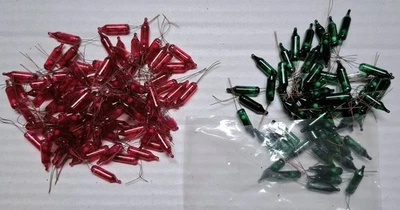 Lotto Ricambi Piselli Pisellini 24V 140 pezzi  lampade sostitutive Natale - Immagine 1 di 2