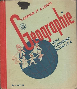 Livre ancien géographie P. Kaeppelin et A. Leyritz éditions A. Hatier 1956 - Picture 1 of 1