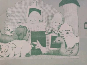 Pillow Stuffed Animal Old McDonalds Farm Craft Pattern VTG Mail Order Country UC - Picture 1 of 9