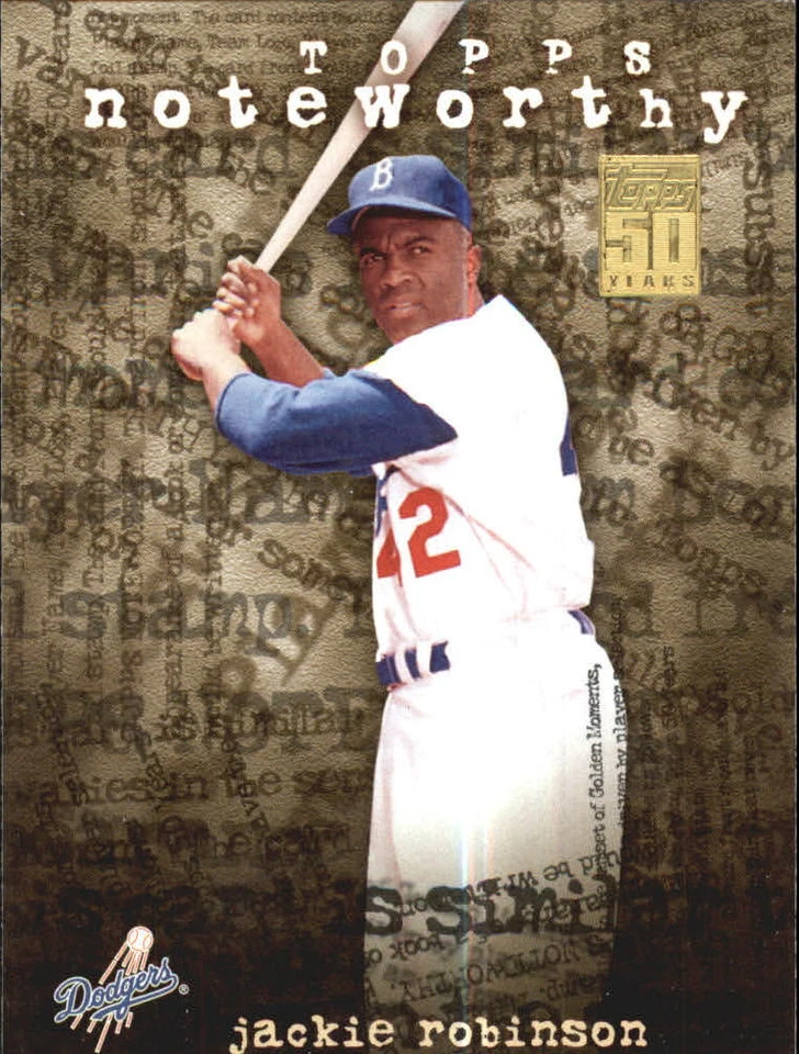 2001 Topps Noteworthy (Pick From List) - Image 1 of 1