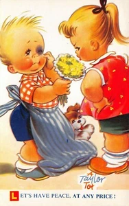 POSTAL CÓMIC BAMFORTH TAYLOR TOTS Nº K232 NIÑOS SIN USAR MUY BUENA - Imagen 1 de 2