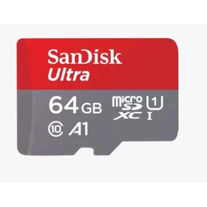 Micro SD 64GB SanDisk Ultra microSDXC 140MB/s +Adapter - Bild 1 von 1