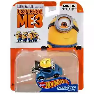 Hot Wheels 1:64 Scale Despicable Me 3 Minion Stuart 2/6 - Picture 1 of 4