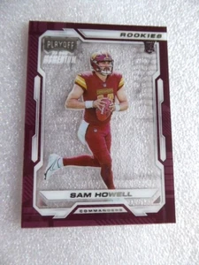 2022 Panini Chronicles - Playoff Momentum Rookies #PMR-5 Sam Howell (RC) - Bild 1 von 2