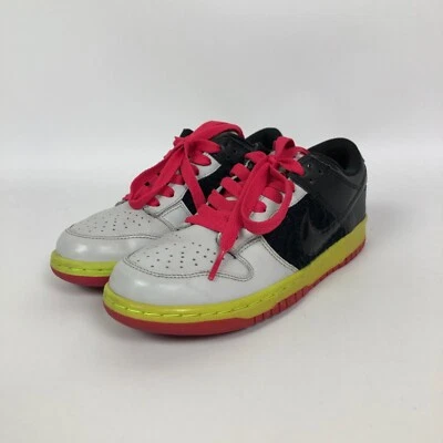 Nike Dunk Low 2008 gris negro Berry Volt 317813-004 Foto 1 de 4