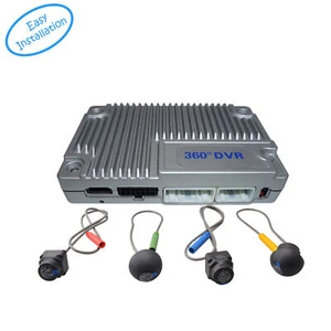 Hd Retrofit 360° Camera System Bird's Eye View Parking Aid with Sony Imax Lens - Picture 1 of 7