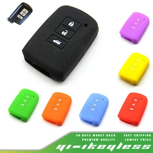 Silicone Case Cover For Toyota Camry Corolla Avalon Remote Smart Key 3 Buttons - Bild 1 von 15