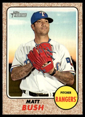 2017 Topps Heritage High Number - #699 Matt Bush - Image 1 of 2