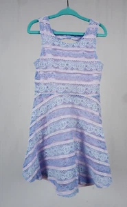 Epic Threads Girls 5 Pink Purple Lace Dress - Picture 1 of 6