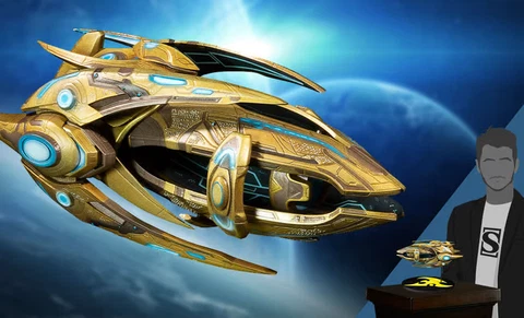 🐀Dark Horse Starcraft Protoss Carrier Ship Limited Edition Replica🐀 Cover