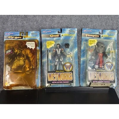 VTG 90S Todd McFarlane Wetworks Action Figures Overkill Grail Kidcore Original - Image 1 of 4