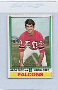 1974 Topps #291 Greg Brezina Falcons NM *187 - Picture 1 of 1