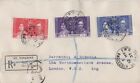 St. Vincent 1937 George Vi Coronation Registered First Day Cover To England