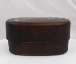 Japanese Bento Box Lunch Container Double Tier Layered "flowers" - Picture 1 of 13