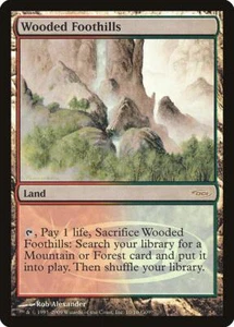Magic MTG Judge Promo Wooded Foothills NEAR MINT (NM) - Picture 1 of 1