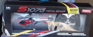 Syma Gyroscopes System S 107G Metal Series 3-Channel Infrared RC Mini Helicopter - Picture 1 of 1