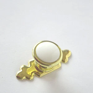 Pomello per mobili armadio maniglie per mobili maniglia cucina porta mobili pomello oro-bianco pomelli - Foto 1 di 8