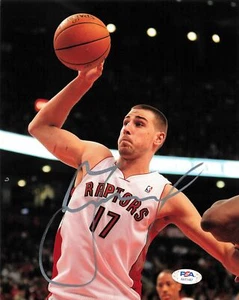 Jonas Valanciunas signed 8x10 photo PSA/DNA Toronto Raptors Autographed - Picture 1 of 1