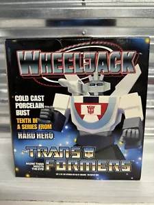TRANSFORMERS HARD HERO WHEELJACK STATUE 314 OF 2,500 MIB - Picture 1 of 9