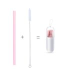 Reusable Silicone Straws Folding And Portable Great Replacement For Plastic