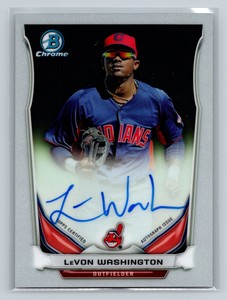 LeVon Washington 2014 Bowman Chrome   AU