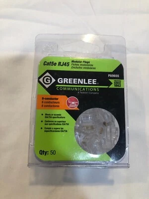 Enchufes modulares Greenlee PA9655 cantidad 50 Foto 1 de 2