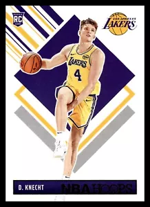 2024-25 Panini NBA Hoops 294 Dalton Knecht, Los Angeles Lakers - Bild 1 von 2