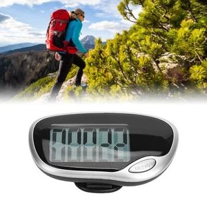 Walking Pedometer Large Digital Display Screen Accurate Step Counter MU - Picture 1 of 22