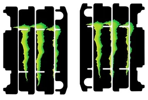 Louver fin Graphics for Yamaha YZ 125 YZ 250 2015-2020 Decals stickers - Picture 1 of 1