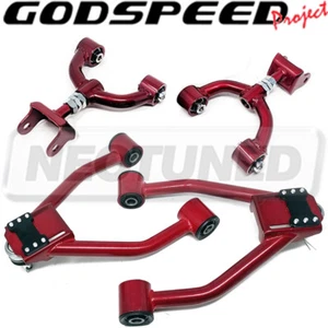 Brazo de control de inclinación superior delantero + trasero Godspeed 4 piezas para Mazda Miata MX5 NA 90-97 - Imagen 1 de 11