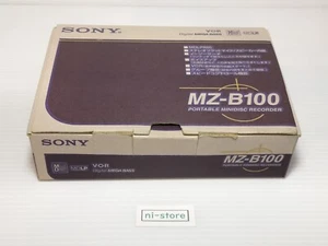 Sony Portable Minidisc Recorder Walkman MZ-B100 MD Player MDLP Rare - Brand New - Zdjęcie 1 z 6
