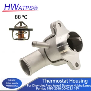 96282726 Coolant Thermostat Housing For Chevrolet Aveo Aveo5 Daewoo Nubira 99-10 - Picture 1 of 4
