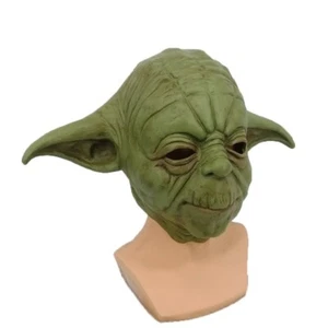Yoda Mask Head Accessory Green Ears Star Wars Fancy Dress Party Outfit Funny - Picture 1 of 3