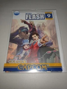 CAPCOM Flash Shop Promo Pack September 09 2017 Ace Attorney Japanese RARE  - Picture 1 of 1