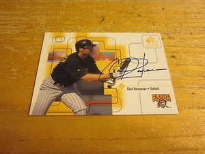 Chad Hermansen 1999 SP Signature Autographs #CH Card MLB Pittsburgh Pirates - Picture 1 of 2