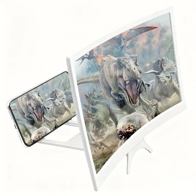 Ampliador de pantalla de teléfono celular móvil de superficie curva 3D de 12" Foto 1 de 4
