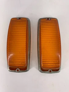 Lucas Vintage L879 Auto Signal Covers & Bezels (Only) England SAE DP 69 - Picture 1 of 13