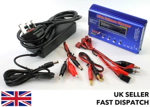 IMax B6 80w Li-ion Poylmer Balance Charger & PSU LiIon LiPo LiFe NiCD NiMH Deans - Picture 1 of 8