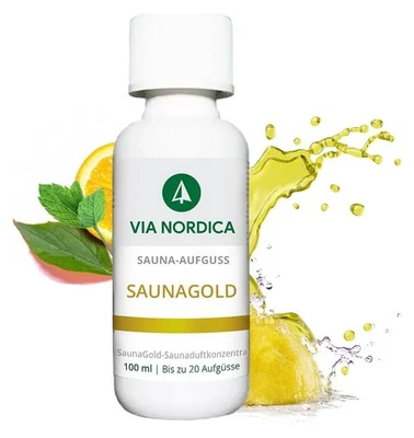 via nordica - Saunaaufguss - Saunagold 100ml