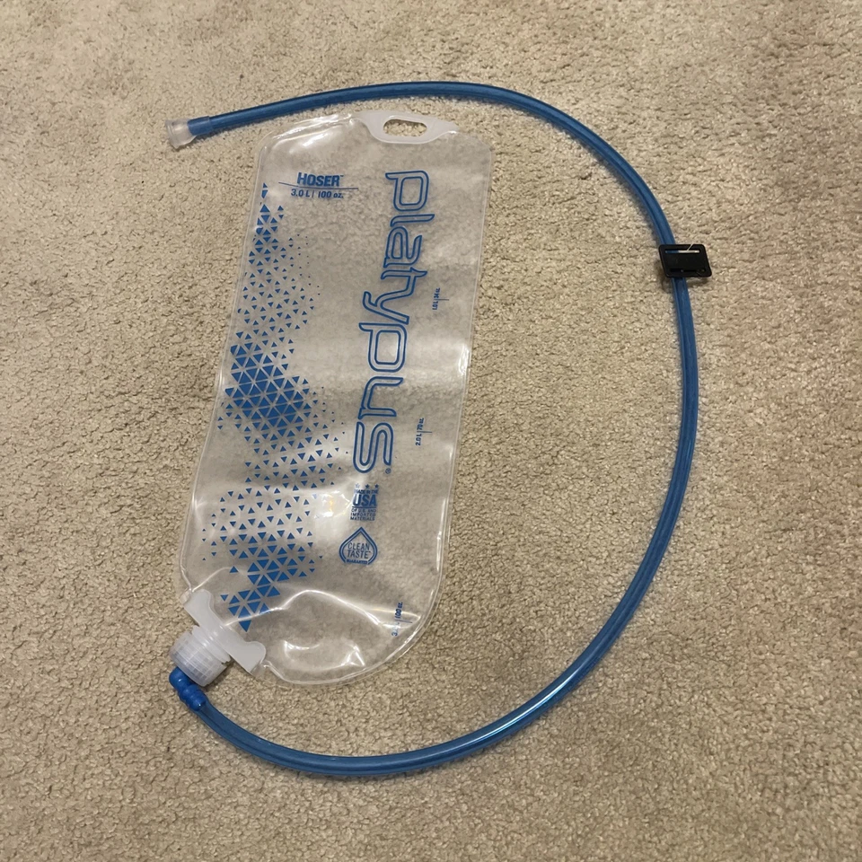 Mangueira ornitorrinco 3L reservatório de água ultraleve sem sabor hidratação bexiga - Imagem 1 de 4