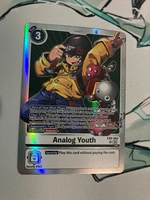 Analog Youth EX9-069 SR Digimon CCG | Versus Monsters NM - Image 1 of 2