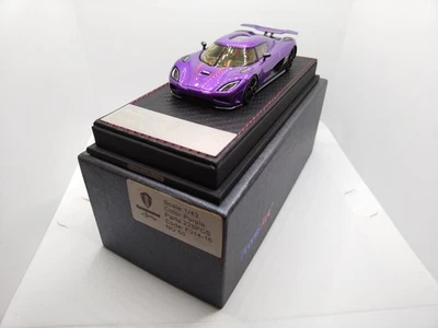 Frontiart 1/43 Koenigsegg Agera R 2011 Purple. 050/228. Ultra Rare.  - Image 1 of 4