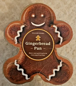 William Sonoma Nordic Ware 9" Gingerbread Pan Holiday 6 Cup/1.4 Liter Capacity - Picture 1 of 4